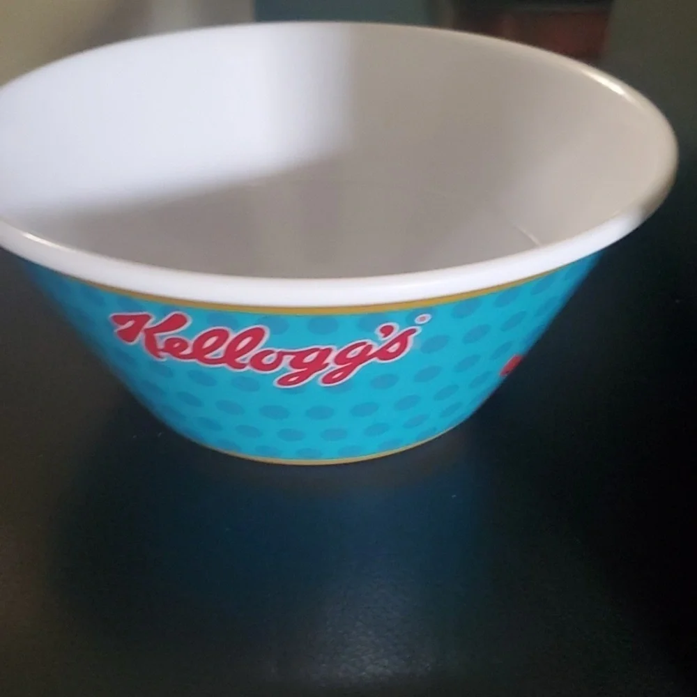 Tony the Tiger Bowl vintage Kelloggs cereal colorful breakfast fun